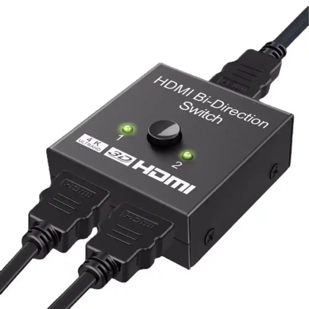 Adaptador Duplicador De Pantalla Bidireccional Hdmi 4k