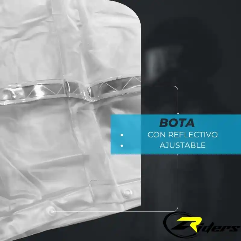 Pantalon 100% Impermeable Siliconado Liviano Moto Ciclismo Transparente Disponible Talla L, M, Xl Y Xxl