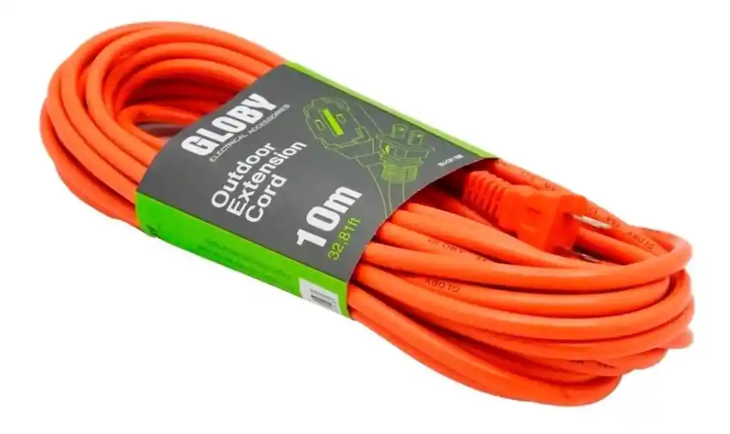 Extensión Eléctrica Industrial X 10 Metros Naranja