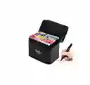 Set Marcadores Doble Punta X 80 Und Funda Negra