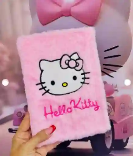 Linda Agenda Peluche Hello Kitty Kawaii Libreta Para Niños Hello Kitty