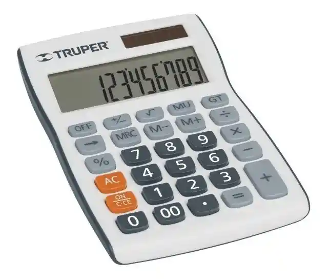 Calculadora De Escritorio De 15 Cm Truper