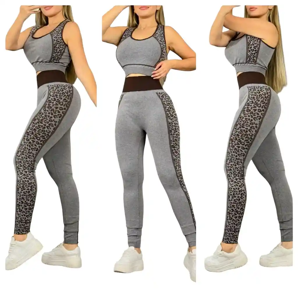 Conjunto Deportivo Leggins Levanta Cola + Esqueleto
