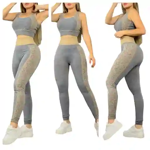Conjunto Deportivo Leggins Levanta Cola + Esqueleto