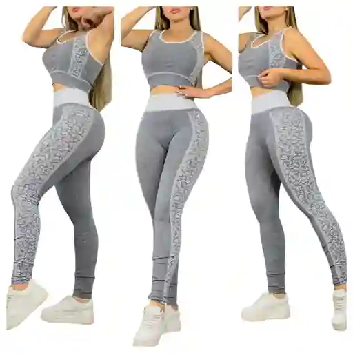 Conjunto Deportivo Leggins Levanta Cola + Esqueleto