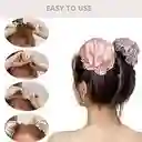 Ondas Sin Calor En Satín – X 4 Piezas, 2 Mini Gorros Doble Faz Y 2 Tubos Pequeños En Satin - Rizos Definidos Y Sin Maltratar El Cabello