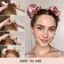 Ondas Sin Calor En Satín – X 4 Piezas, 2 Mini Gorros Doble Faz Y 2 Tubos Pequeños En Satin - Rizos Definidos Y Sin Maltratar El Cabello