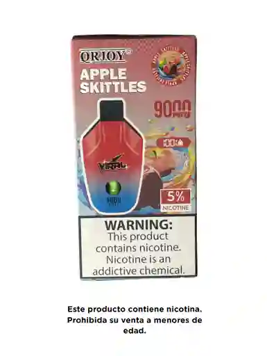 Viral 9.000 Puffs Apple Skittles