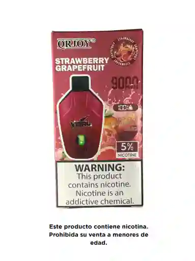 Viral 9.000 Puffs Strawberry Grapefruit