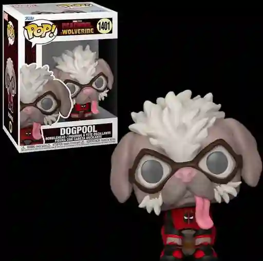 Funko Popdogpool 1401 Original Deadpool Wolverine