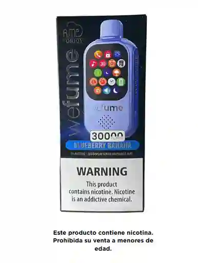 Wefume 30.000 Puffs Blueberry Banana