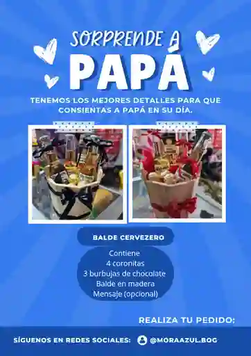 Balde Cervecero Para Papá