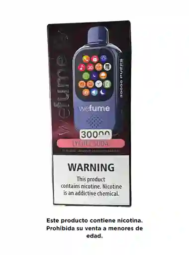 Wefume 30.000 Puffs 30.000 Puffs Lychee Soda