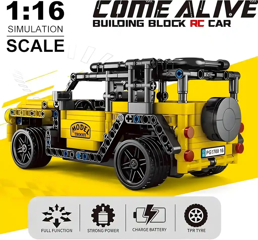 Lego Camioneta A Control Remoto Armable 446 Piezas