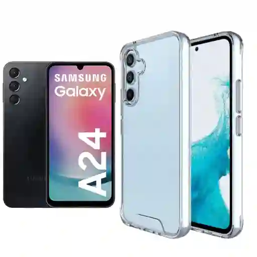 Estuche Space Transparente Para Samsun A24