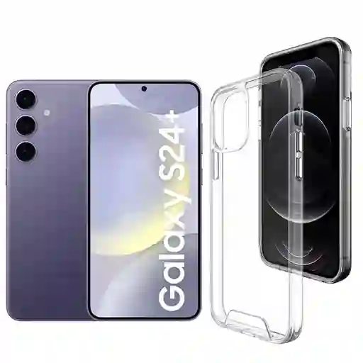 Estuche Space Transparente Para Samsun S24 Plus