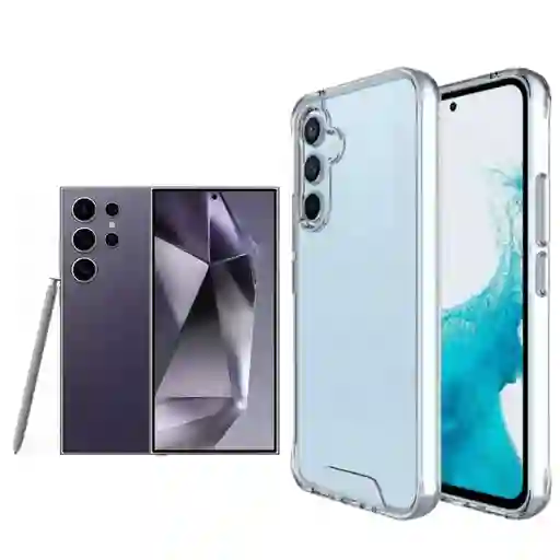 Estuche Space Transparente Para Samsun S24 Ultra