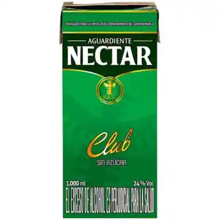 Aguardiente Nectar Club 1000ml