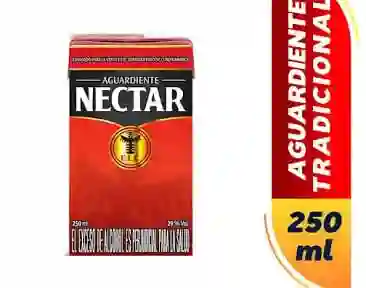 Aguardiente Nectar Rojo 250ml