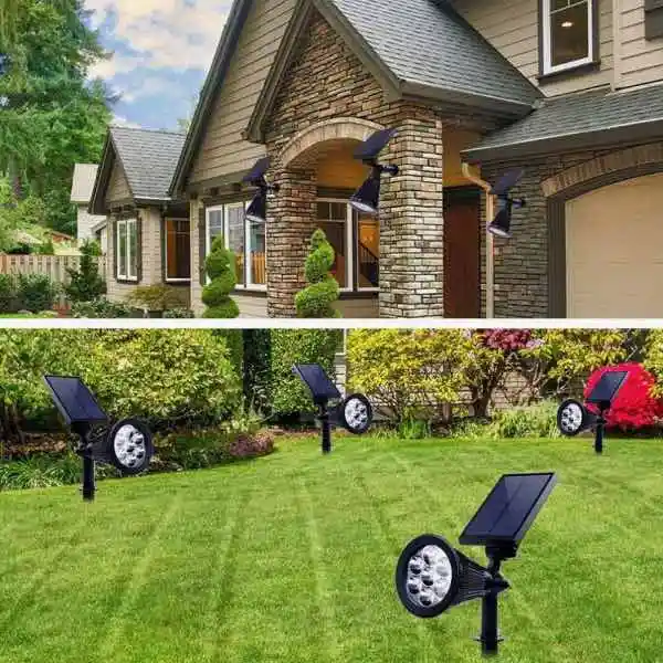 Lampara Luz Solar Led Rgb Decorativa Wg-092