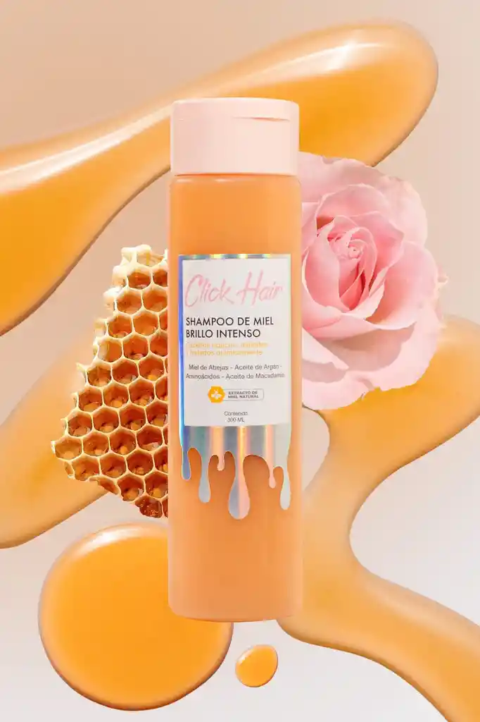 Shampoo De Miel Brillo Intenso Hair Click