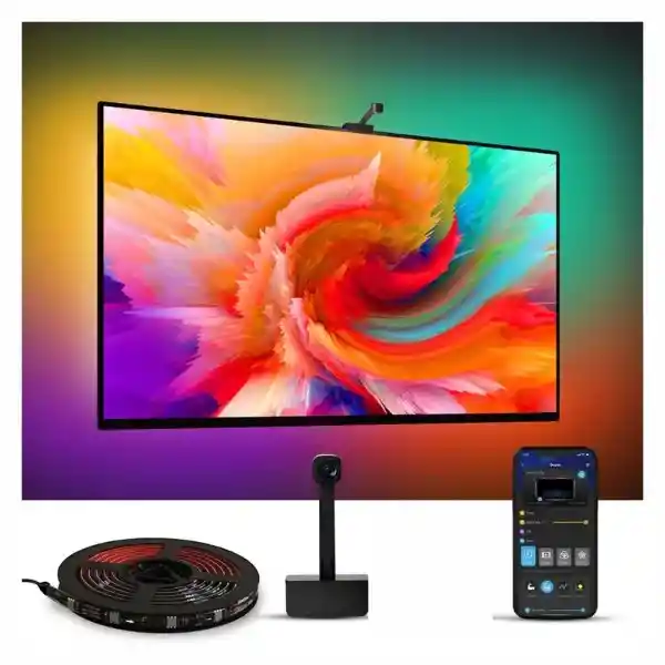 Cinta Luz Led Para Tv Con Camara App Tuya