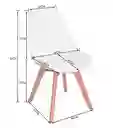 Silla Tipo Eames Alcochada