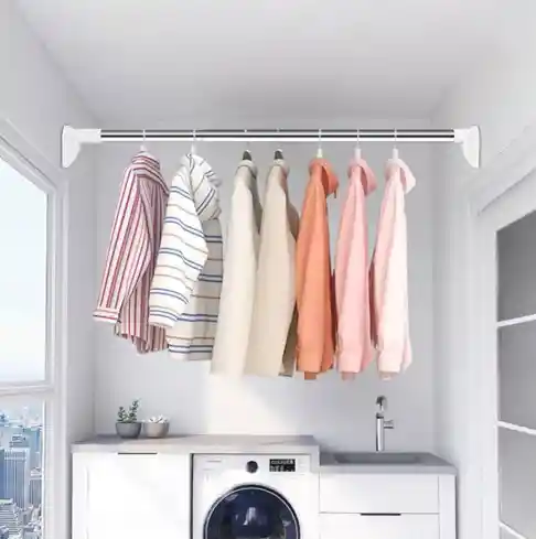Tubo Expandible Para Colgar Ropa