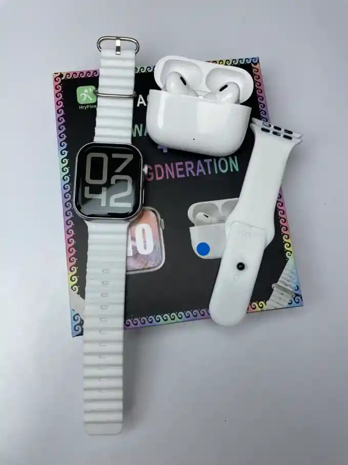 Combo Ace-20 Watch Reloj Inteligente + Audífonos