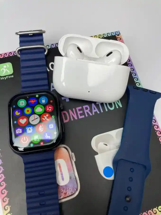 Combo Ace-20 Watch Reloj Inteligente + Audífonos