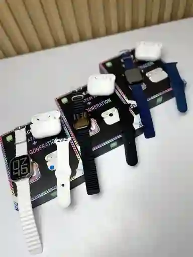 Combo Ace-20 Watch Reloj Inteligente + Audífonos