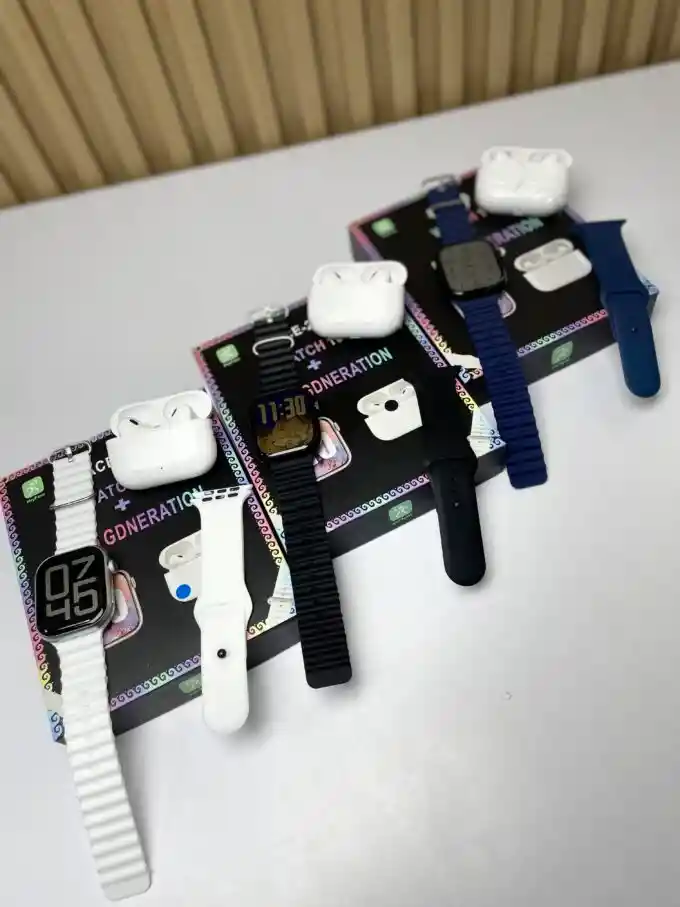 Combo Ace-20 Watch Reloj Inteligente + Audífonos