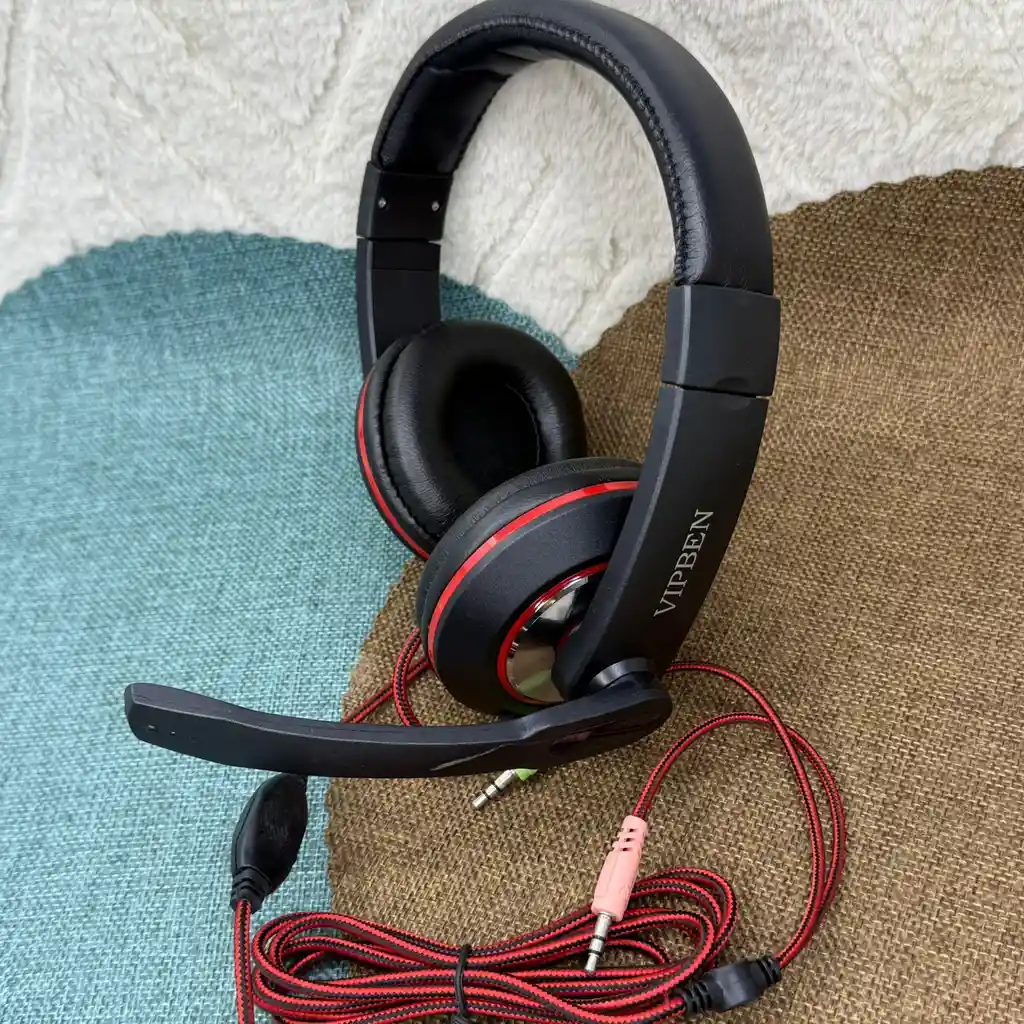 Diademas Gamer Para Pc / Conexion Auxiliares / Microfono / Experiencia Gamer / Tendencia