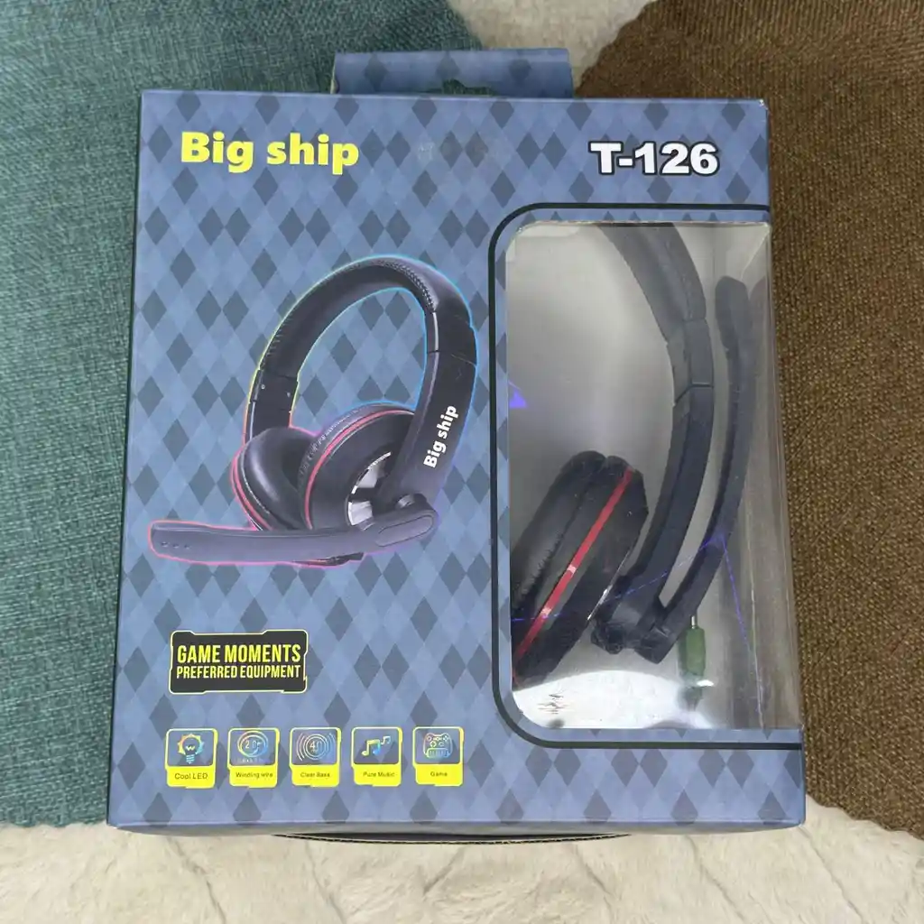 Diademas Gamer Para Pc / Conexion Auxiliares / Microfono / Experiencia Gamer / Tendencia