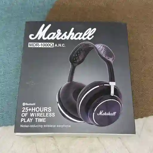 Diademas Marshall Universales / Conexion Bluetooth / Micro Sd / Audifonos