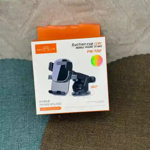 Holder Para Celular / Carro Y Otras Superficies / Rotacion 360° / Premium