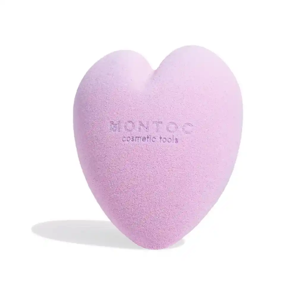 Esponja De Maquillaje Blender Montoc Corazón