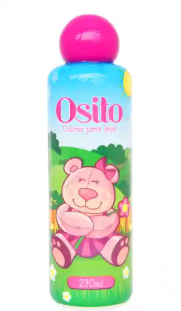 Colonia Para Bebe Osito Rosada X270 Ml