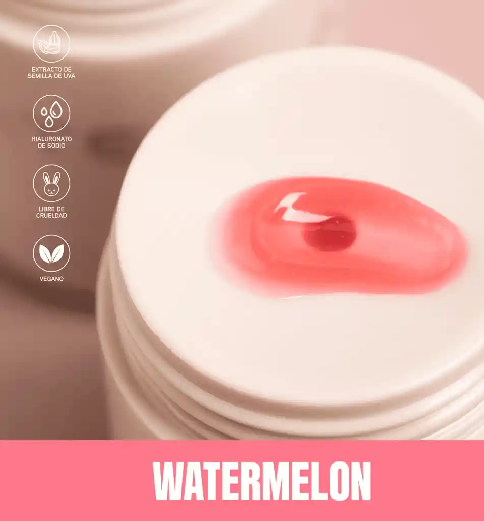 Lip Balm Hidratante Watermelon Atenea