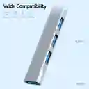 Adaptador Tipo C De Hub A Usb 4 En 1 Con Puertos