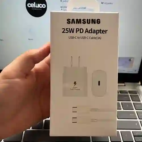 Cargador Samsung 25w Blanco