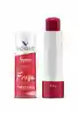 Balsamo Labial Hidratante Vogue Fresa Con Petalos De Rosas