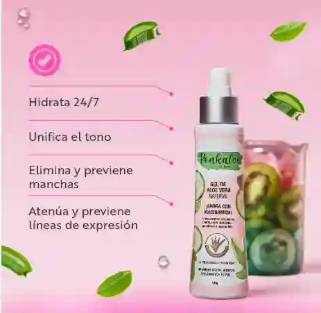 Gel De Aloe Vera Penkaloe Con Niacinamida