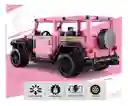 Camioneta Deportivo Armable Bloques A Control Remoto 434 Pcs Color Rosa