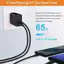 Cargador Usb A - Tipo C 38w Carga Super Rapida Naisu Ns-w38