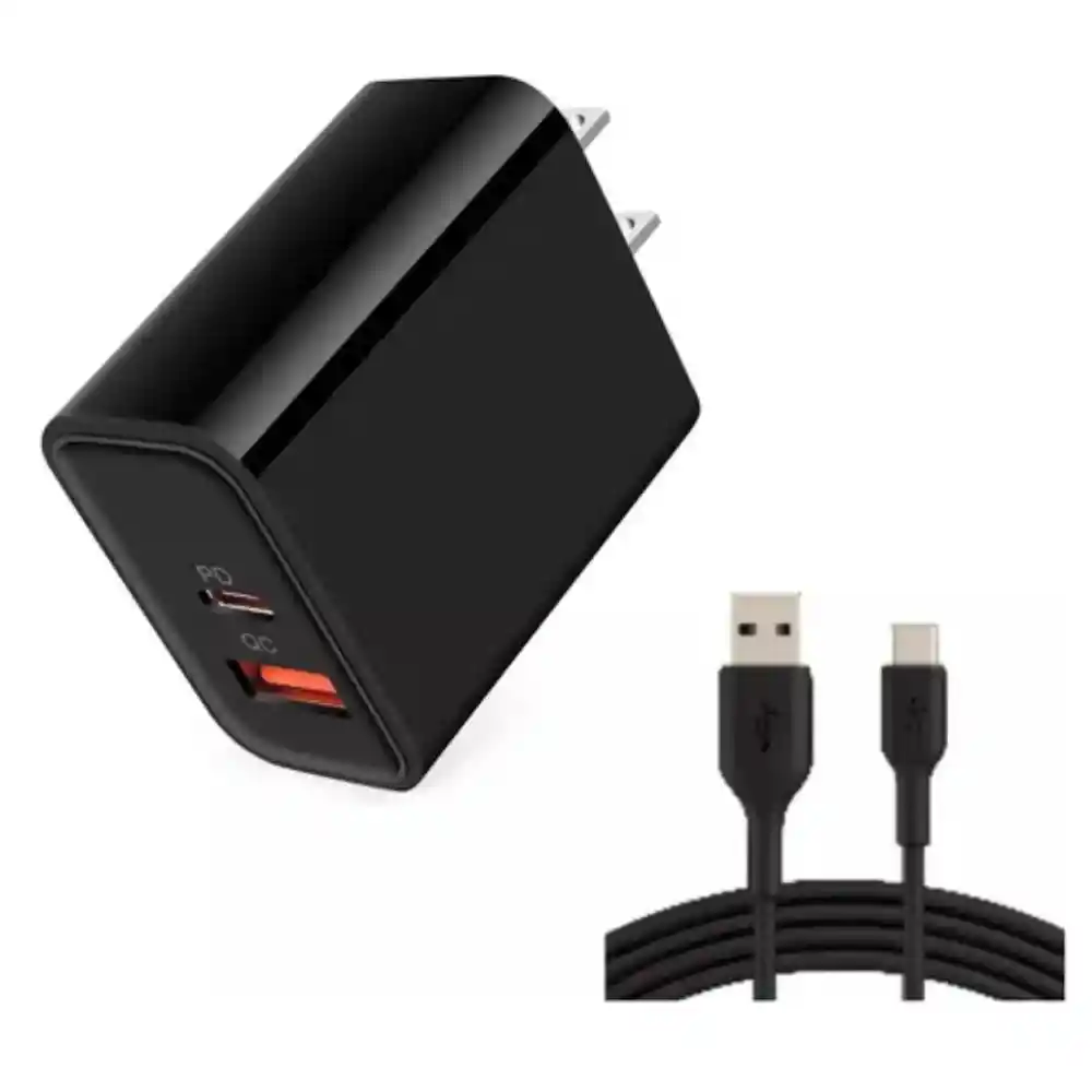 Cargador Usb A - Tipo C 38w Carga Super Rapida Naisu Ns-w38