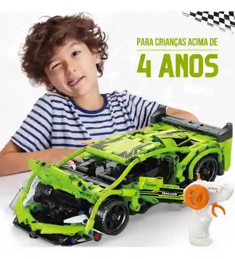 Bloques De Construcción Lego Coche Control Remoto - Lamborghini 428 Piezas