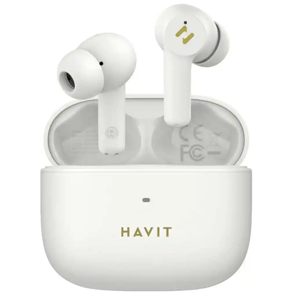 Audífonos Inalámbricos Bluetooth Havit Tw958 Pro Beige