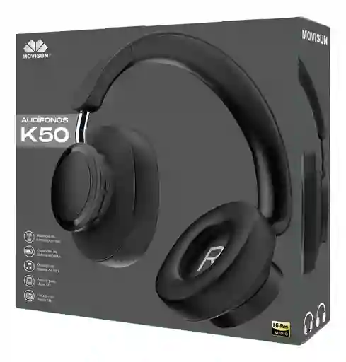 Diadema Inalambrica Movisun K50 Bluetooth 5.4