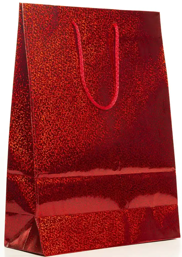 Bolsa Regalo Holografica 42x27 Medidas